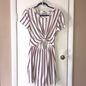 Open midriff sun dress
